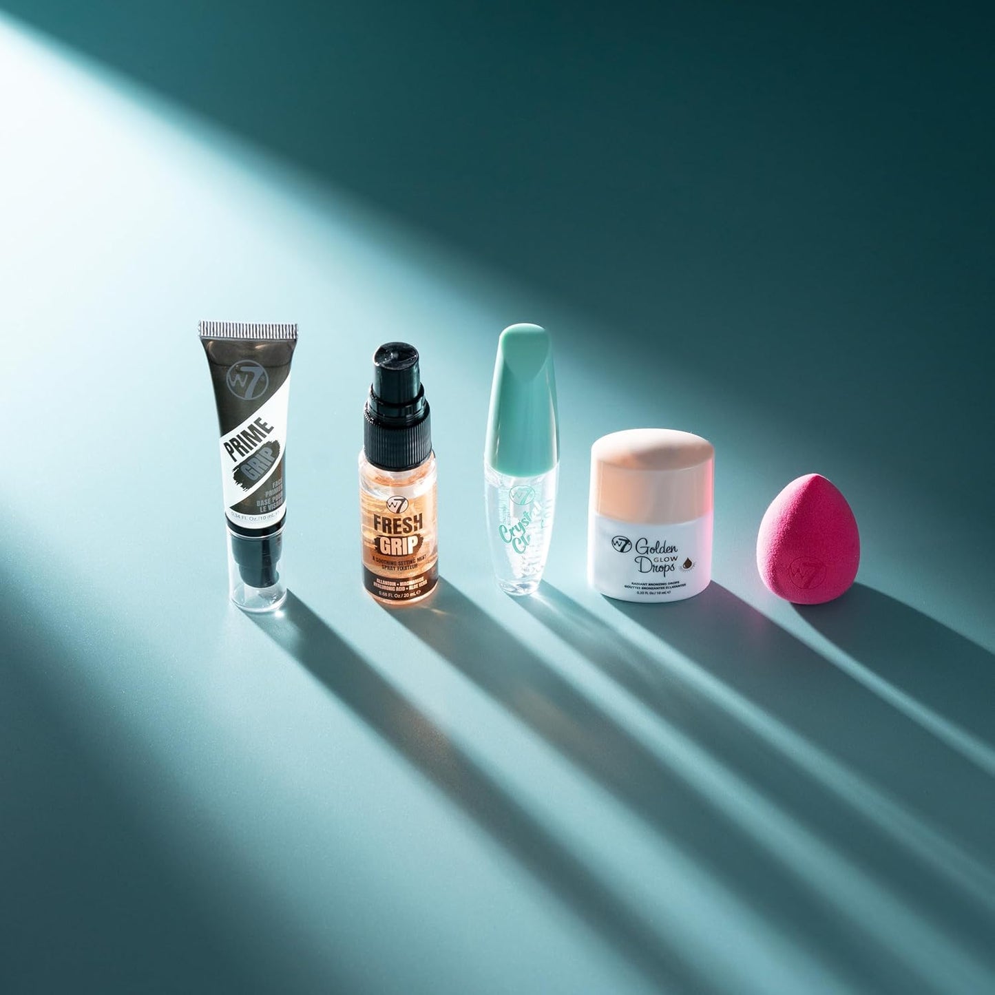 W7 On the Go Essentials Set Mini Makeup Must-Haves Travel Size Kit