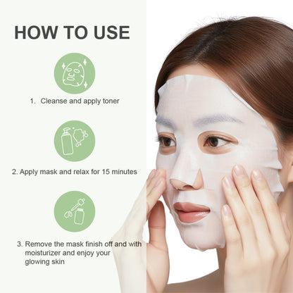 Naisture Home Bundle 15 Minutes Mask Assorted Face Sheet Mask Pack – 10 Piece