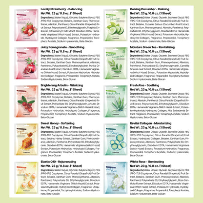 Naisture Home Bundle 15 Minutes Mask Assorted Face Sheet Mask Pack – 10 Piece