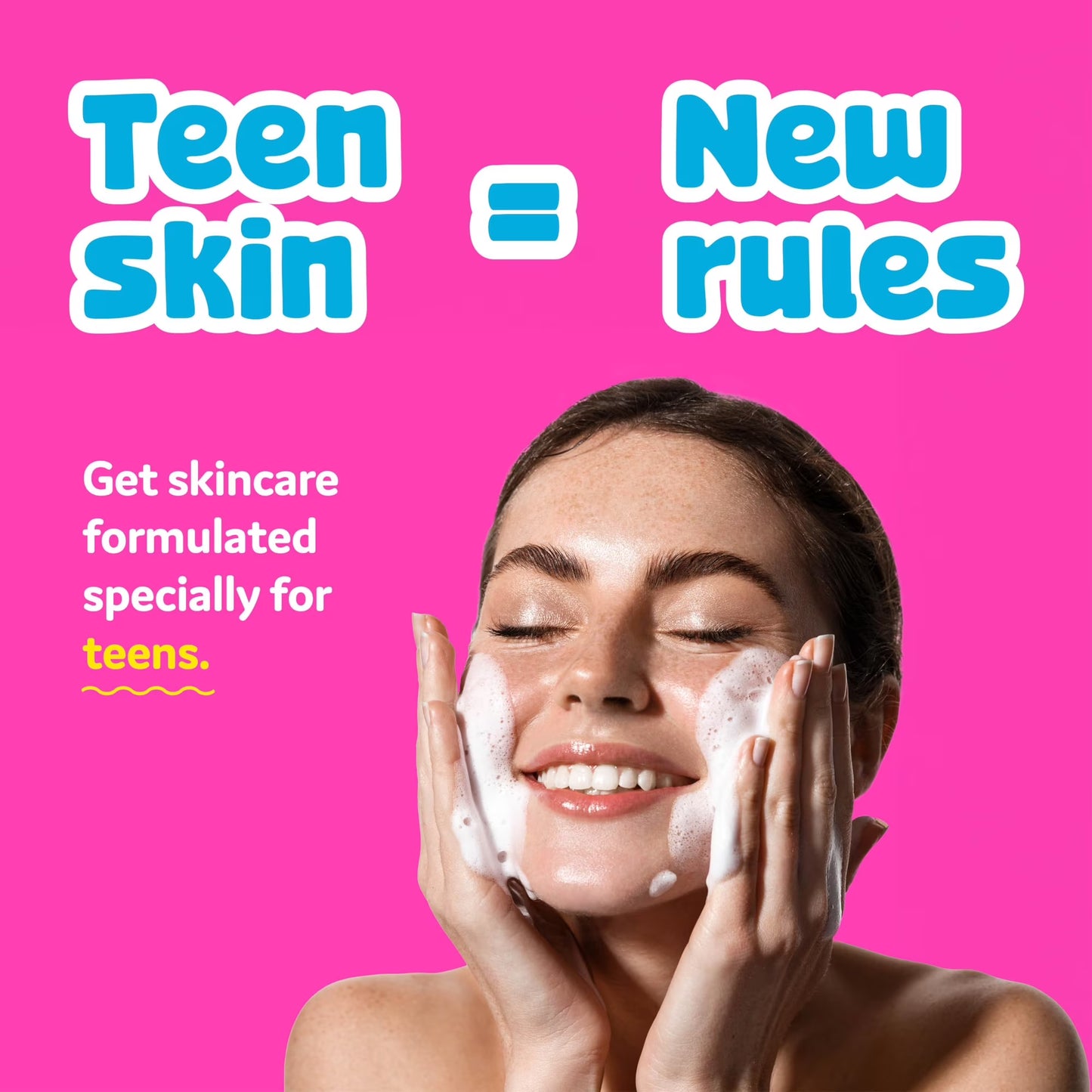 BeYoutiful 5-Piece Teen Skincare Gift Set – Face Wash, Toner, Serum, Moisturizer & Lip Mask