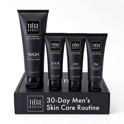 Tiege Hanley Essential Skin Care Routine for Men Level 1 Skin Care System
