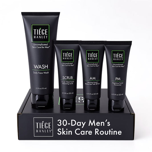 Tiege Hanley Essential Skin Care Routine for Men Level 1 Skin Care System