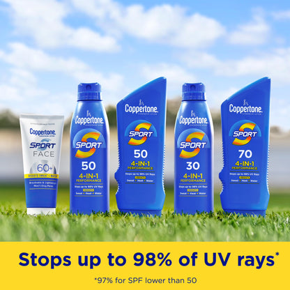 Coppertone Sport Sunscreen Stick SPF 40 Travel Size – 1.5 oz